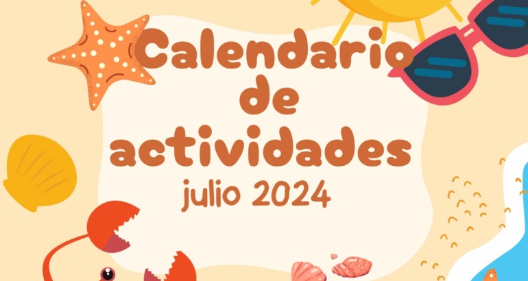 CALENDARIO JULIO- 2024