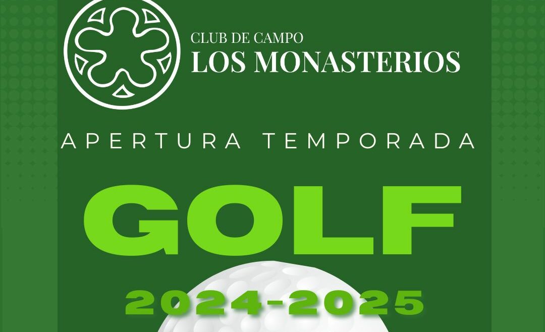 APERTURA TEMPORADA DE GOLF