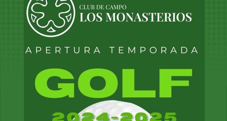 APERTURA TEMPORADA DE GOLF