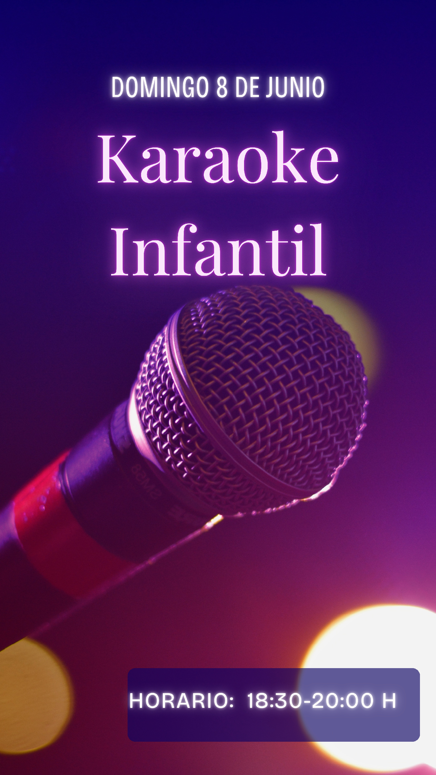 Karaoke infantil