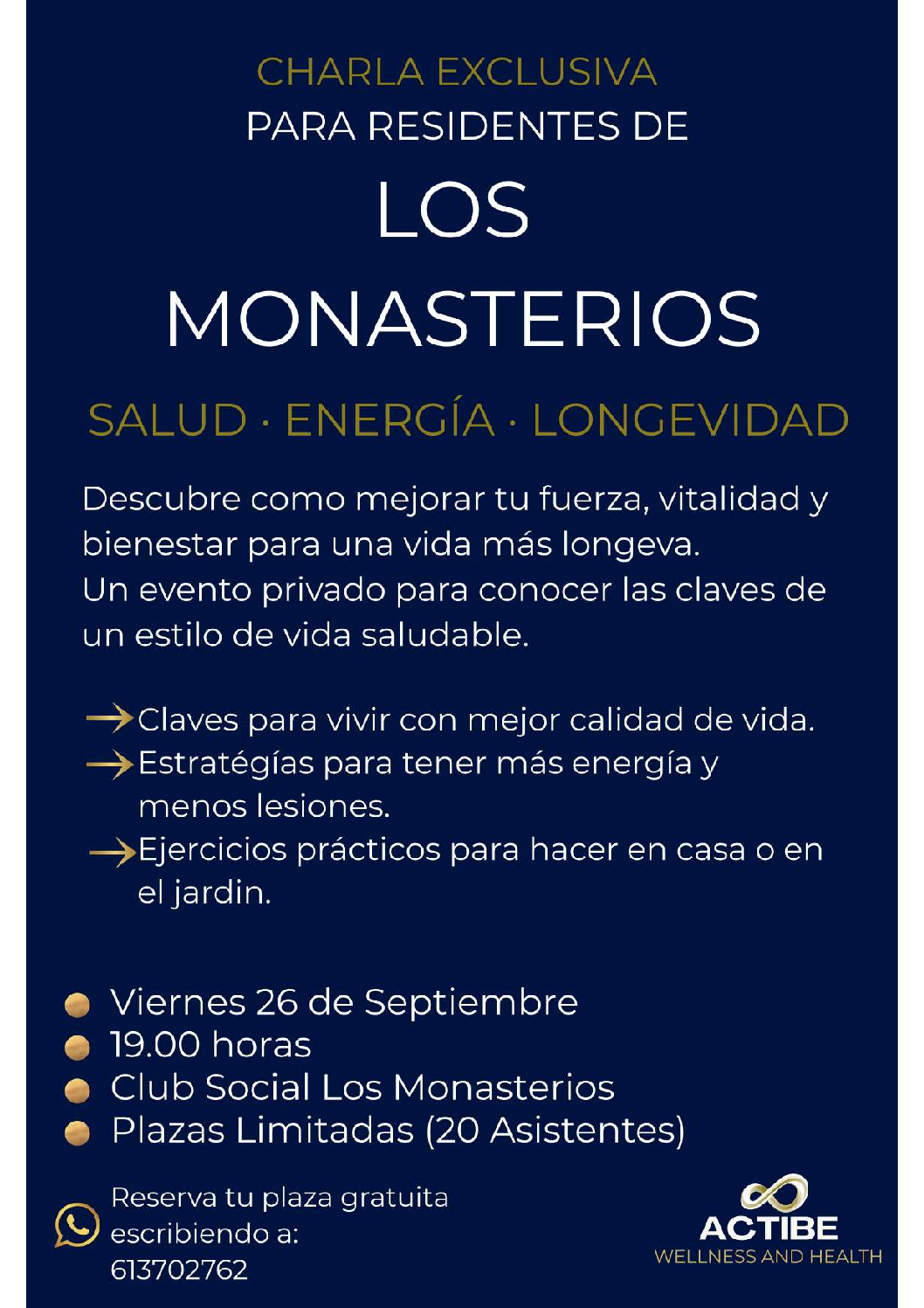 Charla salud-energía