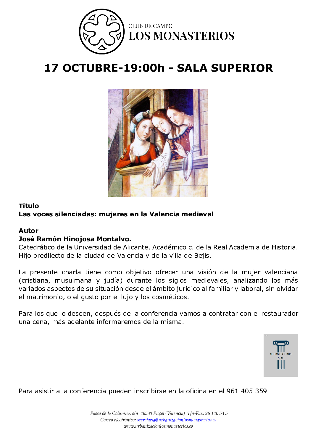 Conferencia 17 octubre