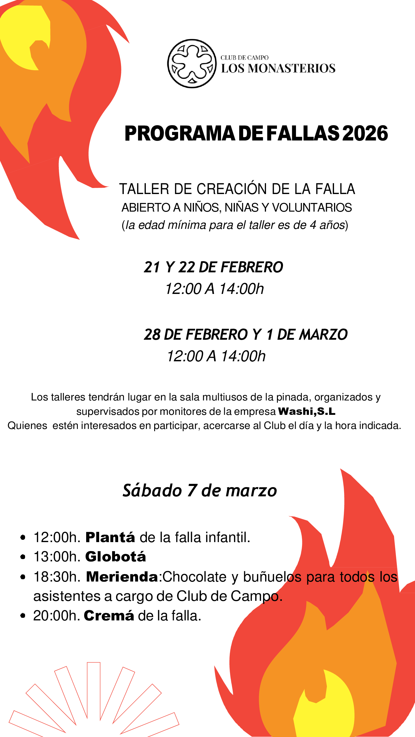 PROGRAMA DE FALLAS 2026